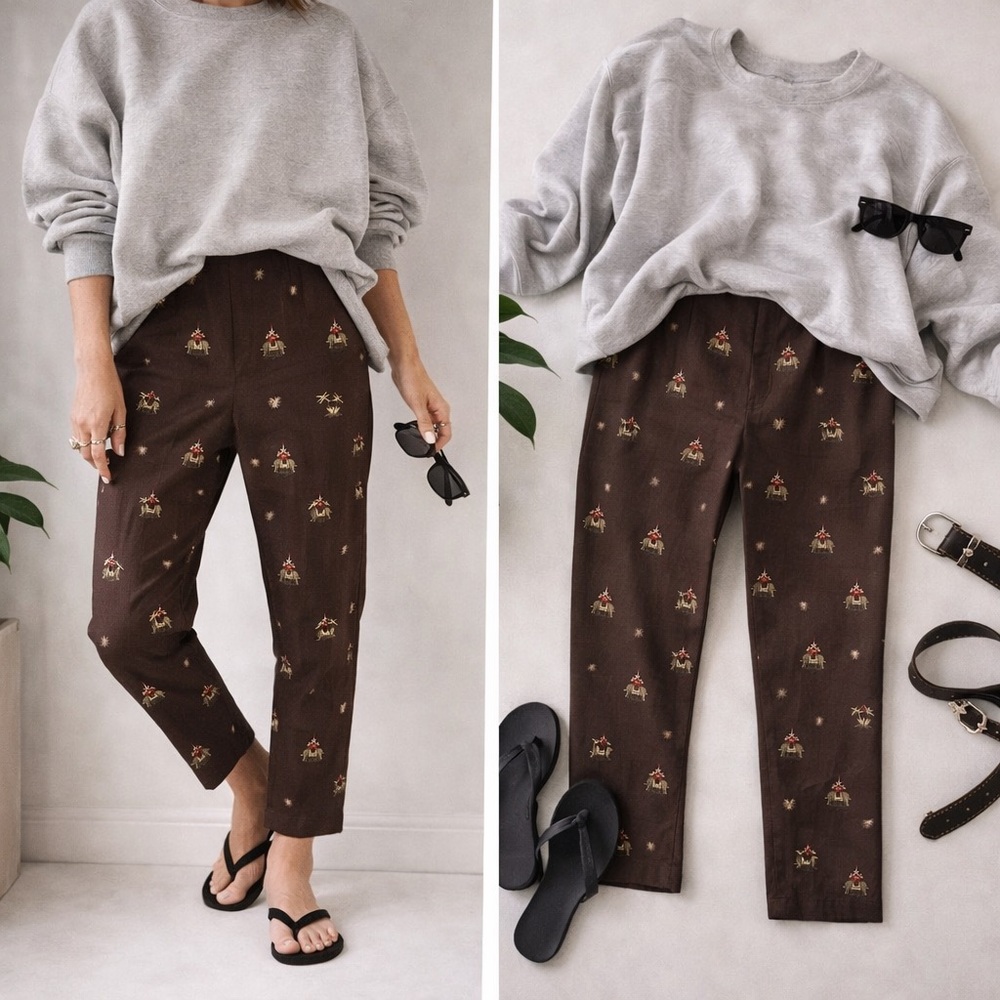 Funky silk pants/90s min meets max/ that weird pair that makes the outfit